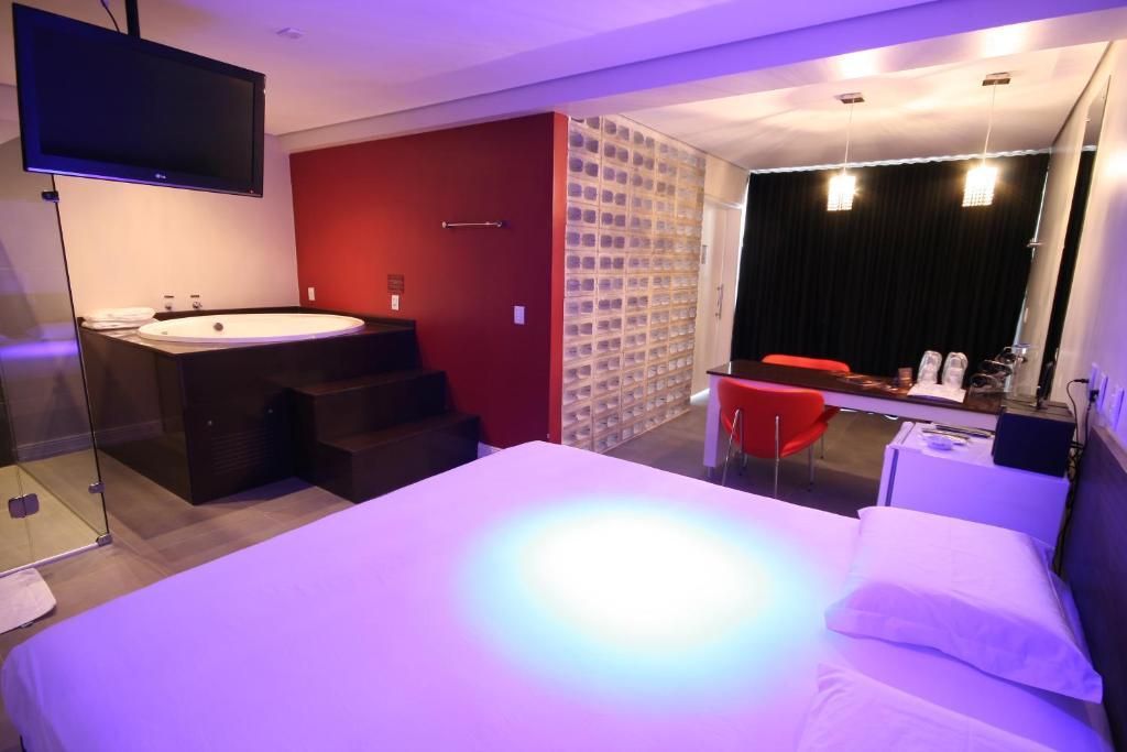 Bangalo Motel By Drops (Adults Only) サンタ・マリア エクステリア 写真